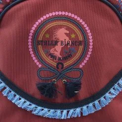 Stalla Bianca Sac à Dos à Roulettes Rouge Cheval -Sac maternelle Soldes B2CD 409