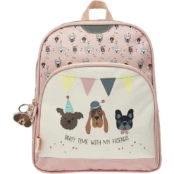 SPA Sac Maternelle Rose Motifs Et Imprimés CHIENS