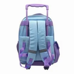 DISNEY Sac à Dos à Roulettes Bleu Reine Des Neiges -Sac maternelle Soldes B2CD 418