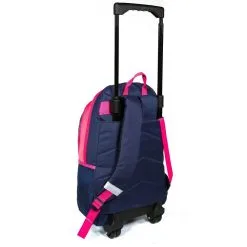 Bagtrotter Sac à Dos à Roulettes Cybel Cheval / Licorne Bleu Marine Bagtrotter -Sac maternelle Soldes B2CD 421