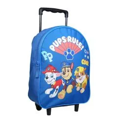 Bagtrotter Sac à Dos à Roulettes 31 Cm Pat'Patrouille Bleu Bagtrotter