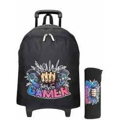 Cactus Sac à Dos à Roulettes & Trousse Offerte Cactus