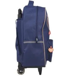 LOLA ESPELETTA Sac à Dos à Roulettes Bleu 10 LOLA ESPELETTA Sac à Dos à Roulettes Bleu -Sac maternelle Soldes B2CD 489