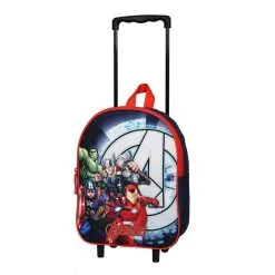 Bagtrotter Sac à Dos à Roulettes 31 Cm Avengers Marvel Bleu Marine Bagtrotter