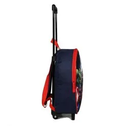 Bagtrotter Sac à Dos à Roulettes 31 Cm Avengers Marvel Bleu Marine Bagtrotter -Sac maternelle Soldes B2CD 496