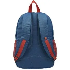 YOUNG'S ATTITUDE Sac à Dos 1 Compartiment Bleu Denim Et Rouge Néosport -Sac maternelle Soldes B2CD 549