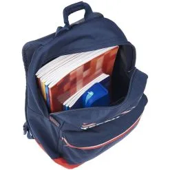 TEDDY SMITH Sac à Dos Souple 1 Compartiment Bleu Et Rouge WARM UP -Sac maternelle Soldes B2CD 558