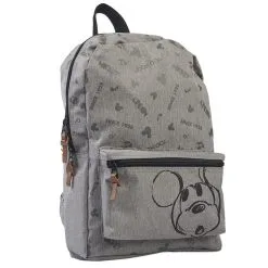 DISNEY Sac à Dos Gris MICKEY MOUSE -Sac maternelle Soldes B2CD 567