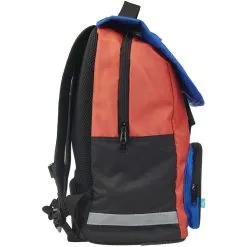 AUCHAN Sac à Dos 2 Compartiments 38 Cm Bleu Et Rouge Active Gamer -Sac maternelle Soldes B2CD 573