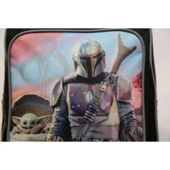 Bagtrotter Sac à Dos Maternelle 31 Cm Avec Poche Star Wars/The Mandalorian Baby Yoda Noir Et Gris Bagtrotter -Sac maternelle Soldes B2CD 599