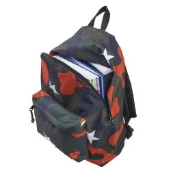 Bonne Sac à Dos 1 Compartiment Multicolore Motif Camouflage -Sac maternelle Soldes B2CD 612