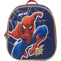 MARVEL Sac Maternelle 3D Bleu Et Rouge Spiderman