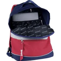 SCHOOT Sac à Dos 1 Compartiment Bleu Blanc Rouge 7 SCHOOT Sac à Dos 1 Compartiment Bleu Blanc Rouge -Sac maternelle Soldes B2CD 633