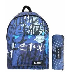 Cactus Sac à Dos Simple Compartiment & Trousse Offerte Cactus