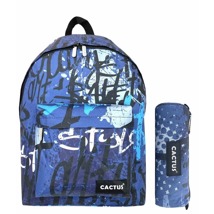 Cactus Sac à Dos Simple Compartiment & Trousse Offerte Cactus 3 Cactus Sac à Dos Simple Compartiment & Trousse Offerte Cactus