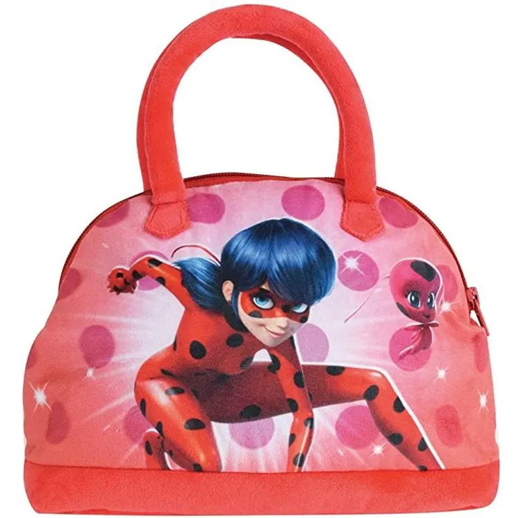 Fun House Miraculous Sac A Main Lady Bug +/-27 CM Pour Enfant Fille, Rouge 3 Fun House Miraculous Sac A Main Lady Bug +/-27 CM Pour Enfant Fille, Rouge