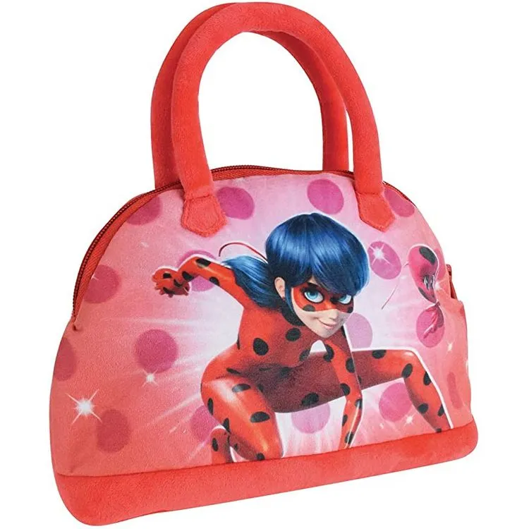 Fun House Miraculous Sac A Main Lady Bug +/-27 CM Pour Enfant Fille, Rouge 4 Fun House Miraculous Sac A Main Lady Bug +/-27 CM Pour Enfant Fille, Rouge – Image 2