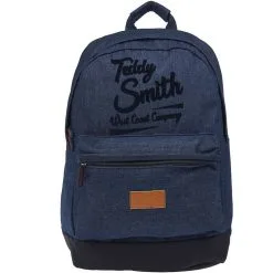 TEDDY SMITH Sac à Dos 1 Compartiment Bleu DENIM