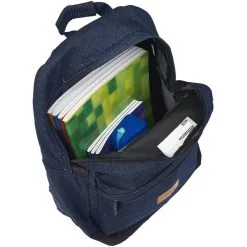 TEDDY SMITH Sac à Dos 1 Compartiment Bleu DENIM -Sac maternelle Soldes B2CD 679