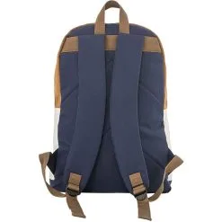 CHEVIGNON Sac à Dos 2 Compartiments Bleu Et Camel -Sac maternelle Soldes B2CD 685