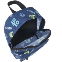 PRÊT Sac Maternelle Bleu Motif MONSTER TRUCK 12 PRÊT Sac Maternelle Bleu Motif MONSTER TRUCK -Sac maternelle Soldes B2CD 72