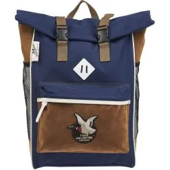 CHEVIGNON Sac à Dos Roll Top 1 Compartiment Bleu Et Beige