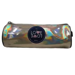 Love Love Sac à Dos 2 Compartiments Doré + Trousse Ronde Dorée 10 Love Love Sac à Dos 2 Compartiments Doré + Trousse Ronde Dorée -Sac maternelle Soldes B2CD 739