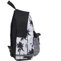 Oxbow Sac à Dos 1 Compartiment Noir Et Blanc Motifs Palmiers 10 Oxbow Sac à Dos 1 Compartiment Noir Et Blanc Motifs Palmiers -Sac maternelle Soldes B2CD 773