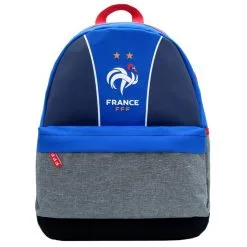 FFF Sac Ă Dos 1 Compartiment Bleu Et Gris
