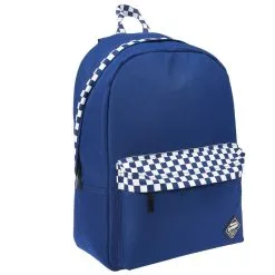 UNKEEPER Sac à Dos 1 Compartiment Bleu Motif Damier 9 UNKEEPER Sac à Dos 1 Compartiment Bleu Motif Damier -Sac maternelle Soldes B2CD 808