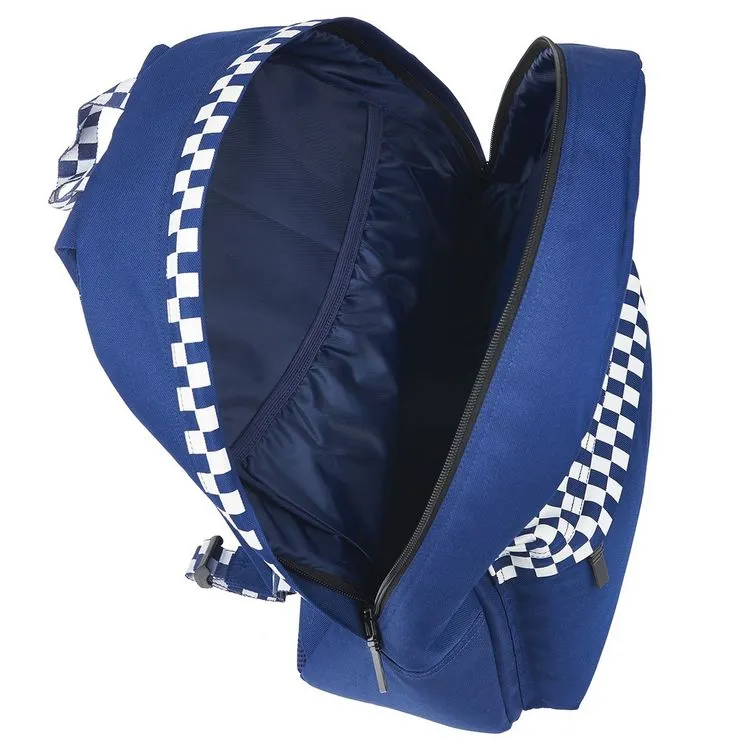 UNKEEPER Sac à Dos 1 Compartiment Bleu Motif Damier 6 UNKEEPER Sac à Dos 1 Compartiment Bleu Motif Damier – Image 4