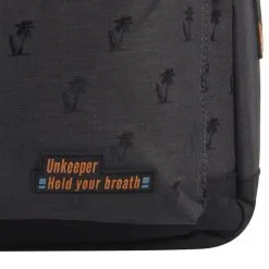 UNKEEPER Sac à Dos Sport 1 Compartiment Noir SURF -Sac maternelle Soldes B2CD 829