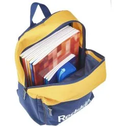 REDSKINS Sac à Dos 1 Compartiment Jaune Et Bleu -Sac maternelle Soldes B2CD 835