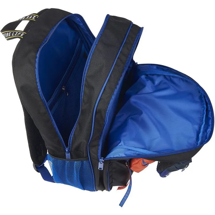 YOUNG'S ATTITUDE Sac à Dos 2 Compartiments Noir Et Bleu Avec Pochettes Come On 7 YOUNG'S ATTITUDE Sac à Dos 2 Compartiments Noir Et Bleu Avec Pochettes Come On – Image 5