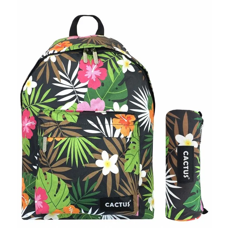 Cactus Sac à Dos Simple Compartiment & Trousse Offerte Cactus 3 Cactus Sac à Dos Simple Compartiment & Trousse Offerte Cactus