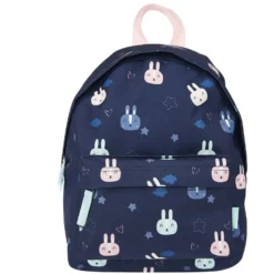 PRÊT Sac Maternelle Bleu Et Rose Motifs LAPIN