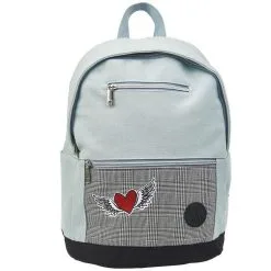 YOUNG'S ATTITUDE Sac Ă Dos 1 Compartiment Bleu JEANS