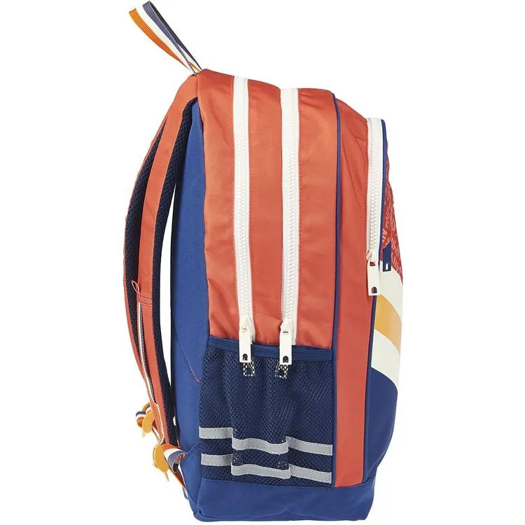 YOUNG'S ATTITUDE Sac à Dos 2 Compartiments Bleu Et Orange Sporty Style 5 YOUNG'S ATTITUDE Sac à Dos 2 Compartiments Bleu Et Orange Sporty Style – Image 3