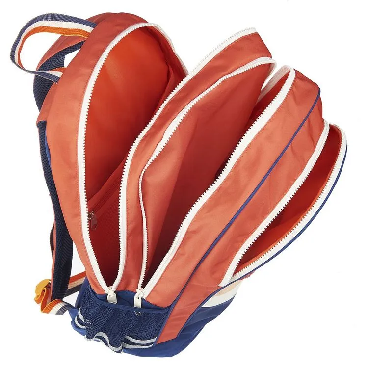 YOUNG'S ATTITUDE Sac à Dos 2 Compartiments Bleu Et Orange Sporty Style 6 YOUNG'S ATTITUDE Sac à Dos 2 Compartiments Bleu Et Orange Sporty Style – Image 4