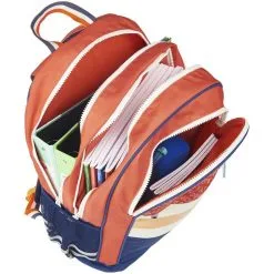 YOUNG'S ATTITUDE Sac à Dos 2 Compartiments Bleu Et Orange Sporty Style 12 YOUNG'S ATTITUDE Sac à Dos 2 Compartiments Bleu Et Orange Sporty Style -Sac maternelle Soldes B2CD 906