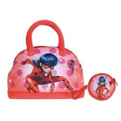 Fun House Miraculous Sac à Main Et Porte Monnaie Rond