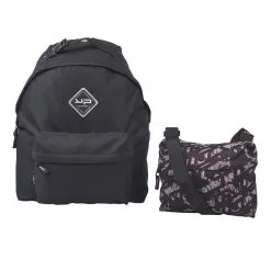 BODYPACK Sac à Dos 1 Compartiment Noir -Sac maternelle Soldes B2CD 989