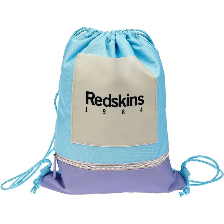 REDSKINS Sac Gym 1 Compartiment Bleu Et Rose 3 REDSKINS Sac Gym 1 Compartiment Bleu Et Rose